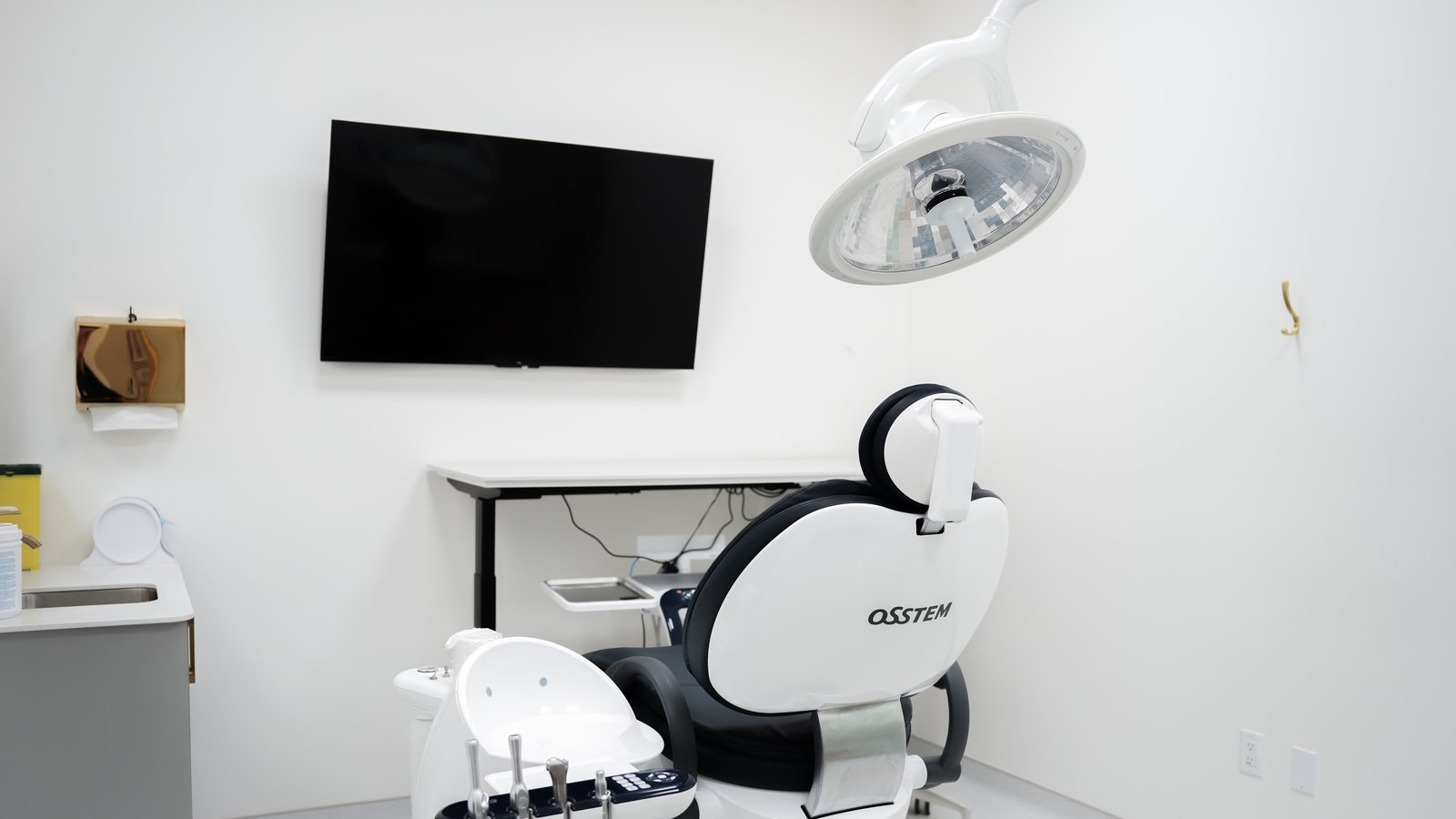 Comfortable patient receiving care at Suncoast Dental
